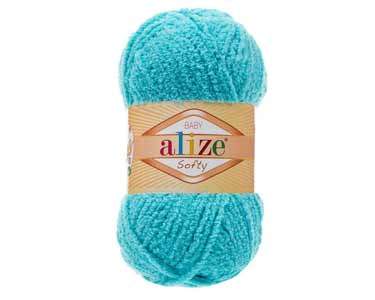 Alize Softy бирюза (128)+